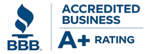 Logo of Better Business Bureau A+ Rating